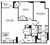 Floor plan at IO Piazza by Windsor